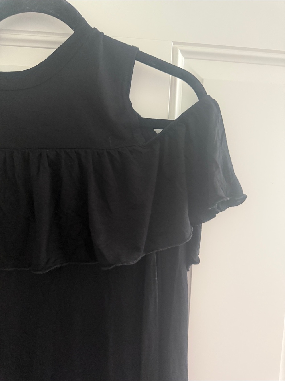 Joe Boxer cold shoulder mini dress